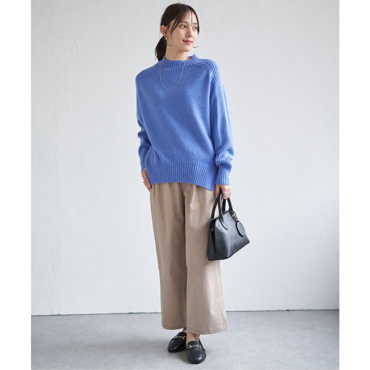 【雑誌InRed1月号掲載】サイドスリットニットプルオーバー【親子コーデ】 | ikka  | 詳細画像20 