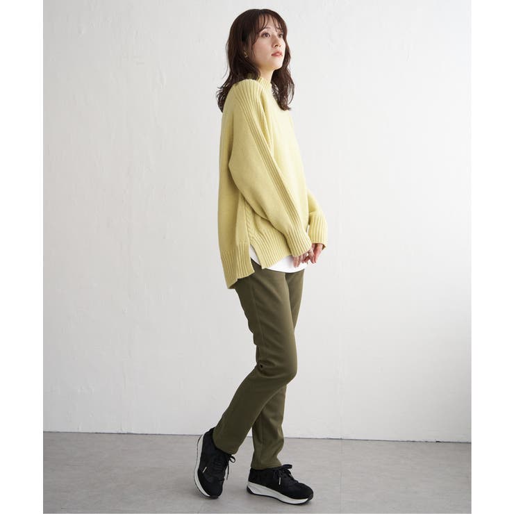 【雑誌InRed1月号掲載】サイドスリットニットプルオーバー【親子コーデ】 | ikka  | 詳細画像29 