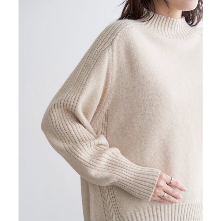 【雑誌InRed1月号掲載】サイドスリットニットプルオーバー【親子コーデ】 | ikka  | 詳細画像37 