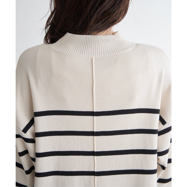 【雑誌InRed12月号掲載】コットンミックスバックスリットニット【親子コーデ】 | ikka  | 詳細画像33 