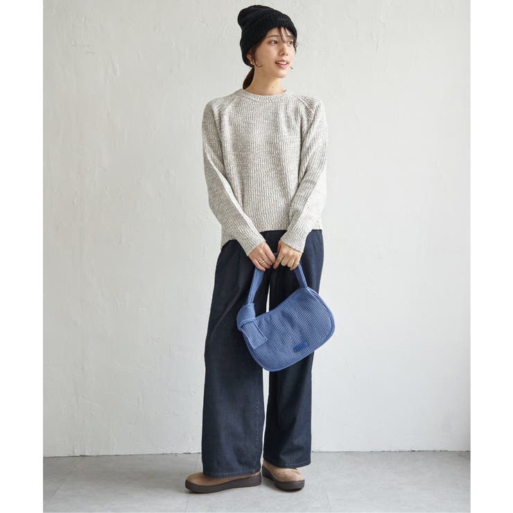 畦編みモールニットプルオーバー | ikka  | 詳細画像12 