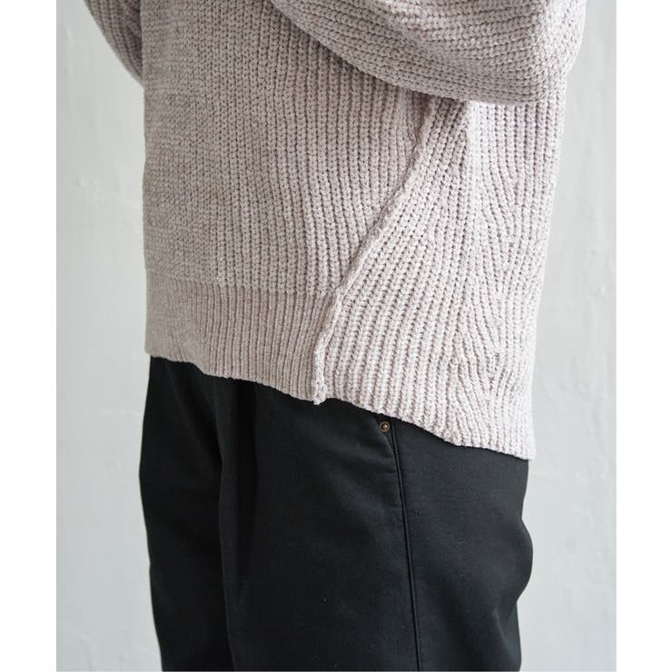 畦編みモールニットプルオーバー | ikka  | 詳細画像23 