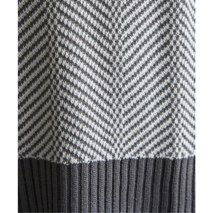 【お得だ値】ヘリンボン柄ニットプルオーバー | ikka  | 詳細画像29 