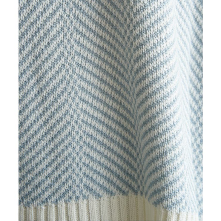 【お得だ値】ヘリンボン柄ニットプルオーバー | ikka  | 詳細画像30 