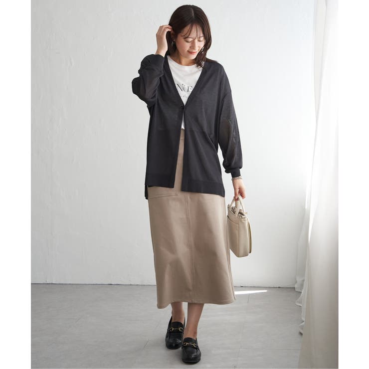 洗える針抜きカーディガン | ikka  | 詳細画像8 