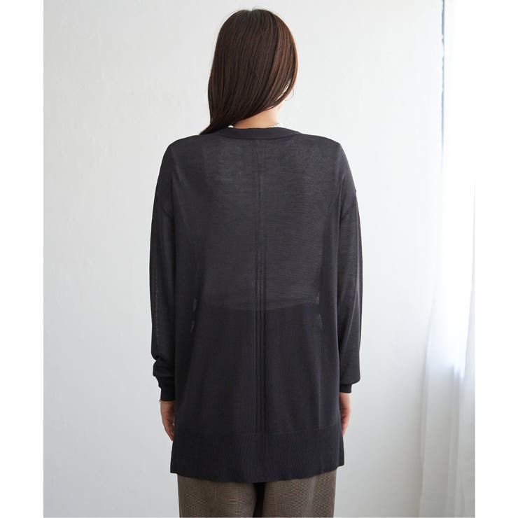 洗える針抜きカーディガン | ikka  | 詳細画像14 