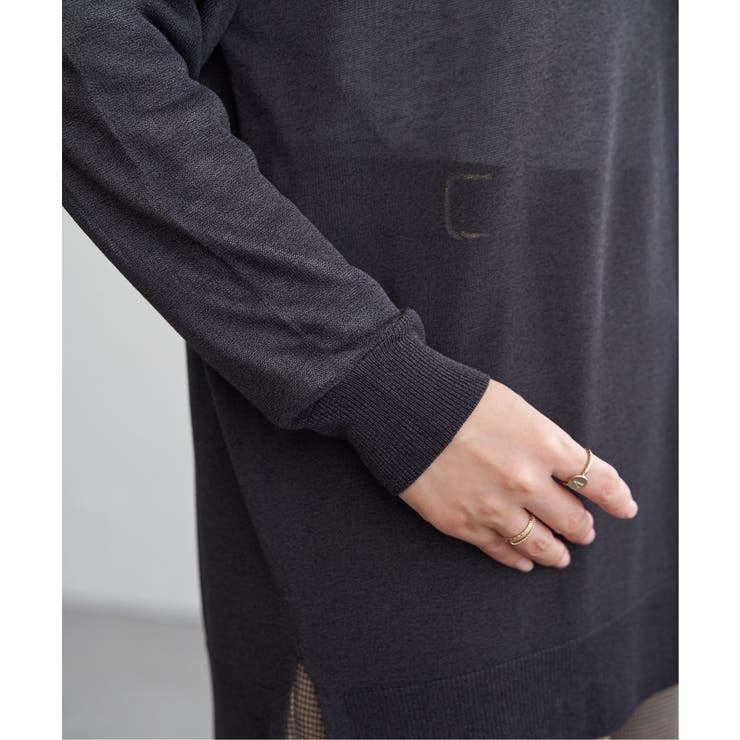 洗える針抜きカーディガン | ikka  | 詳細画像18 