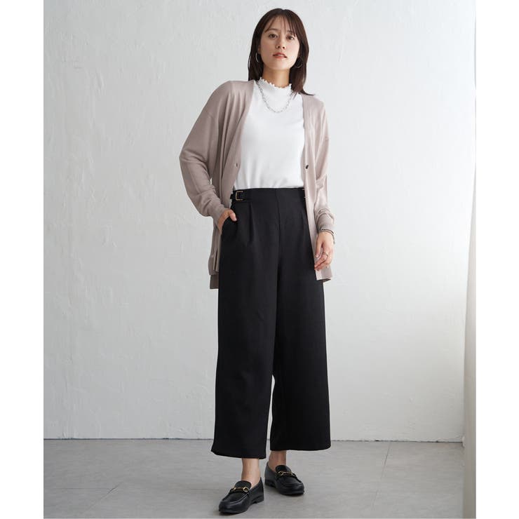 洗える針抜きカーディガン | ikka  | 詳細画像3 