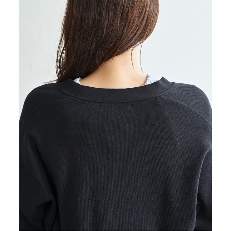 【UVケア／毛玉防止】コットンMIXニットカーディガン | ikka  | 詳細画像28 