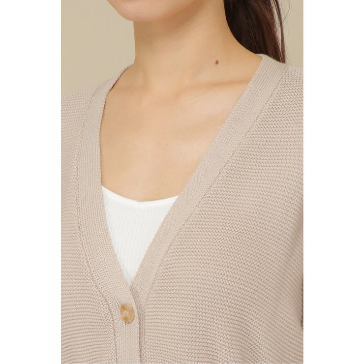 ベルト付きニットカーディガン | ikka  | 詳細画像11 