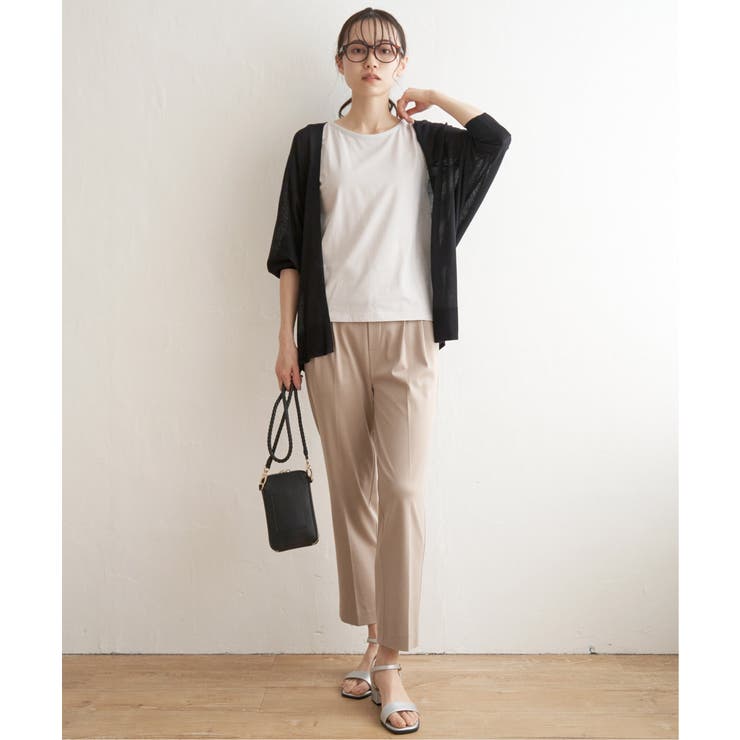 冷感ドルマントッパーカーディガン  | ikka  | 詳細画像14