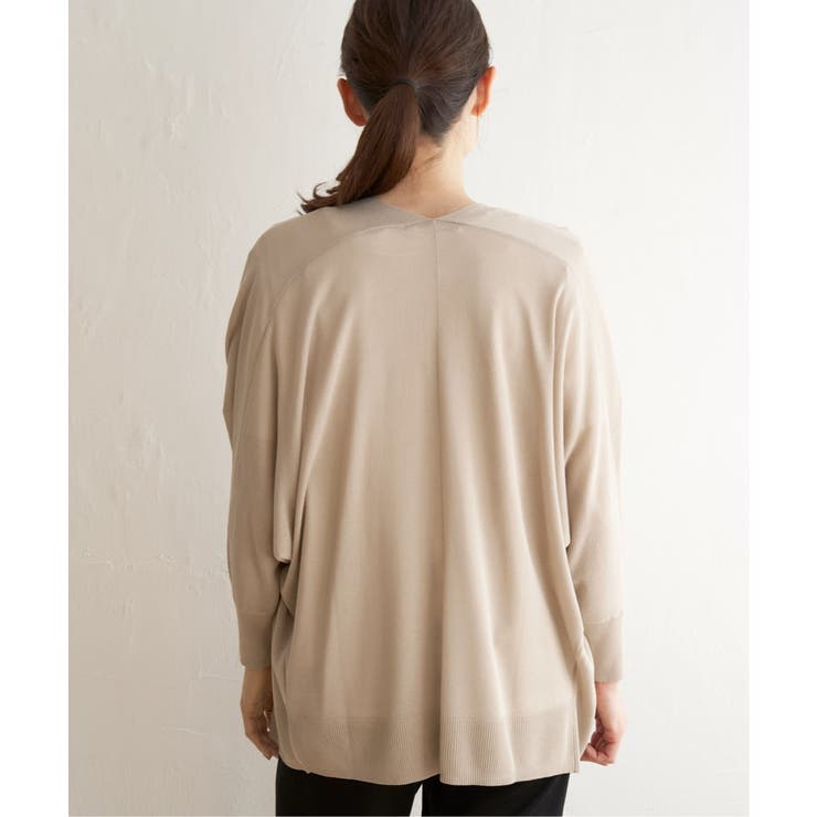 冷感ドルマントッパーカーディガン  | ikka  | 詳細画像18