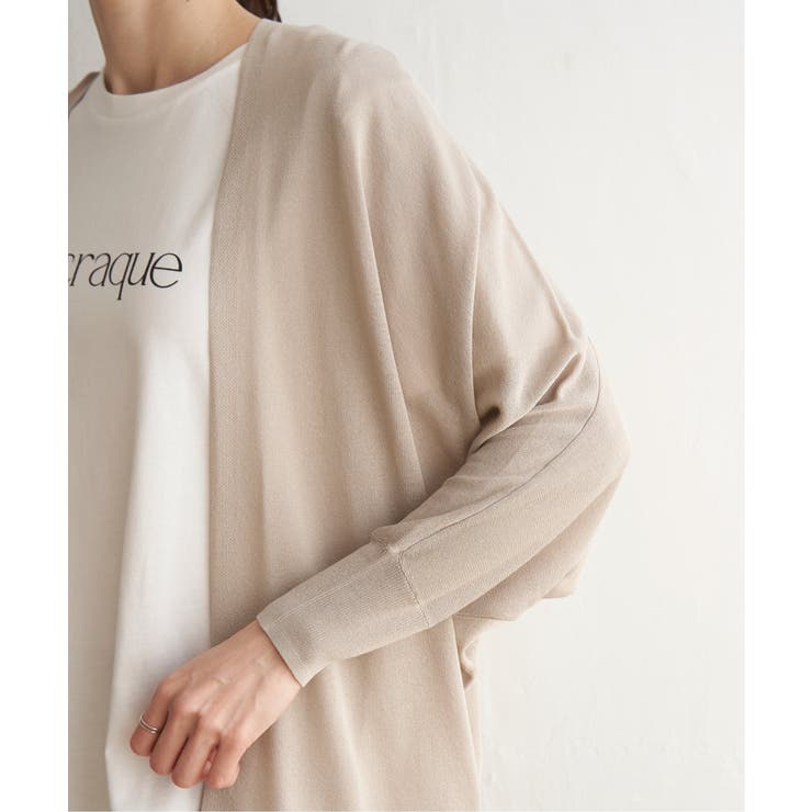 冷感ドルマントッパーカーディガン  | ikka  | 詳細画像20