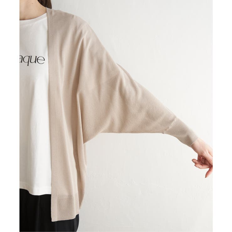 冷感ドルマントッパーカーディガン  | ikka  | 詳細画像21