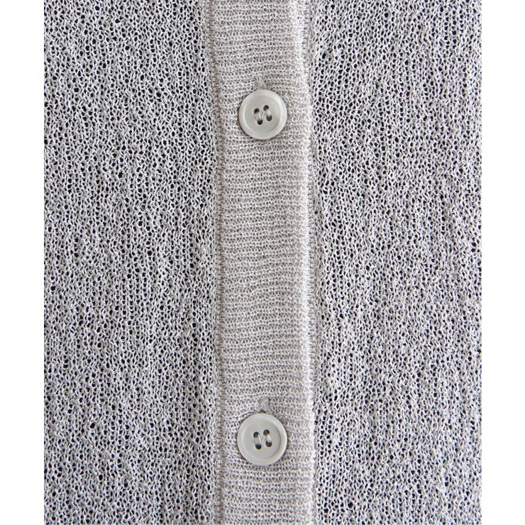 Vネックラメニットカーディガン | ikka  | 詳細画像25 