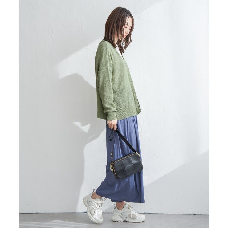 ブークレーＶネックカーディガン | ikka  | 詳細画像8 