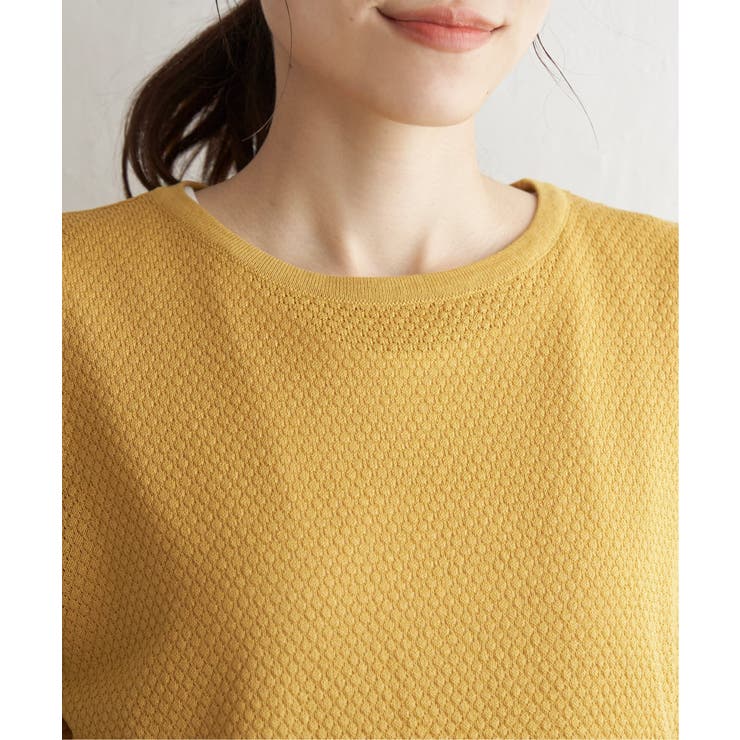 ハニカム柄ニットアンサンブル | ikka  | 詳細画像11 