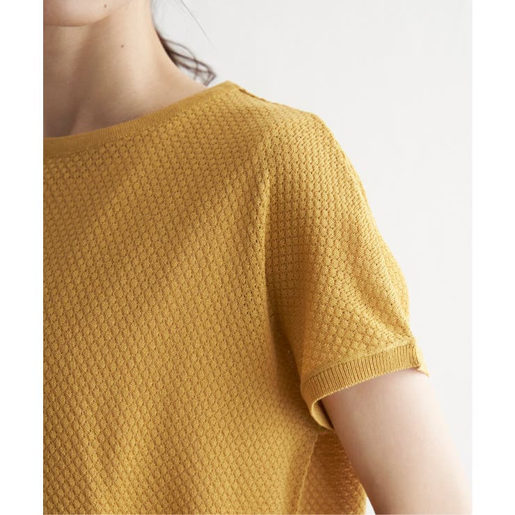 ハニカム柄ニットアンサンブル | ikka  | 詳細画像12 