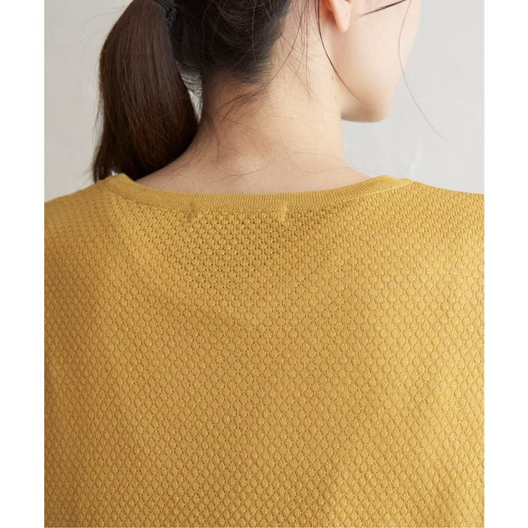 ハニカム柄ニットアンサンブル | ikka  | 詳細画像14 