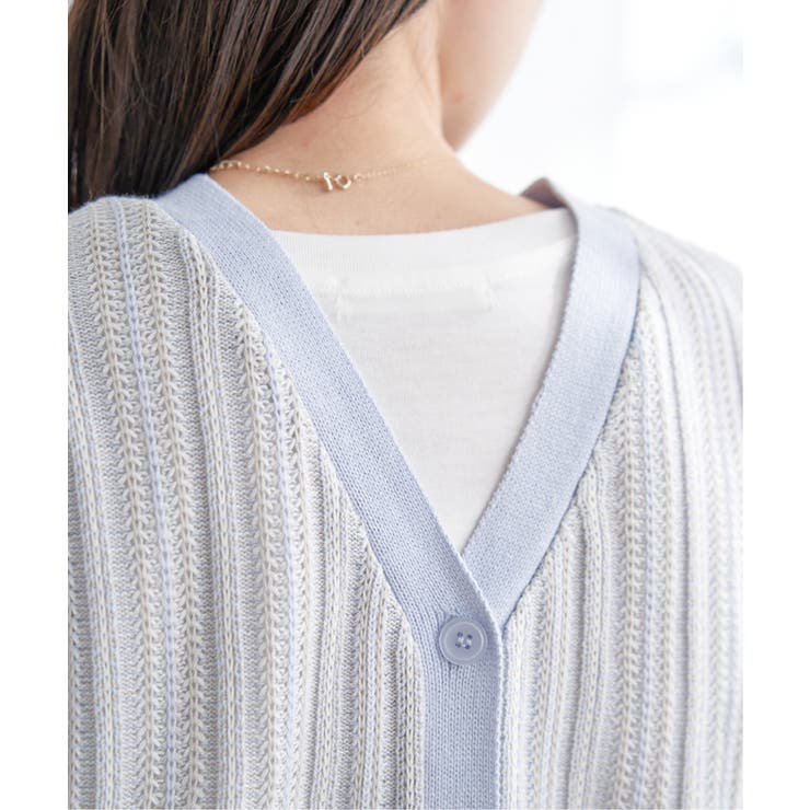 サイドボタンニットベストアンサンブル | ikka  | 詳細画像32 