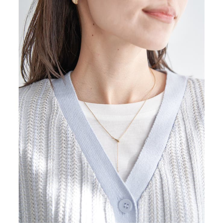 サイドボタンニットベストアンサンブル | ikka  | 詳細画像33 