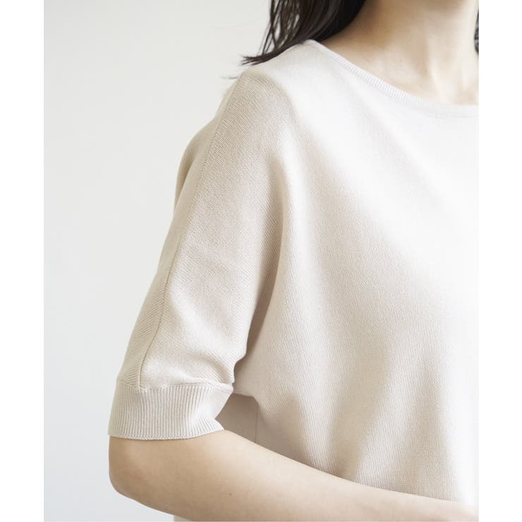 【2点セット】ドルマン裾ラメニットアンサンブル | ikka  | 詳細画像23 