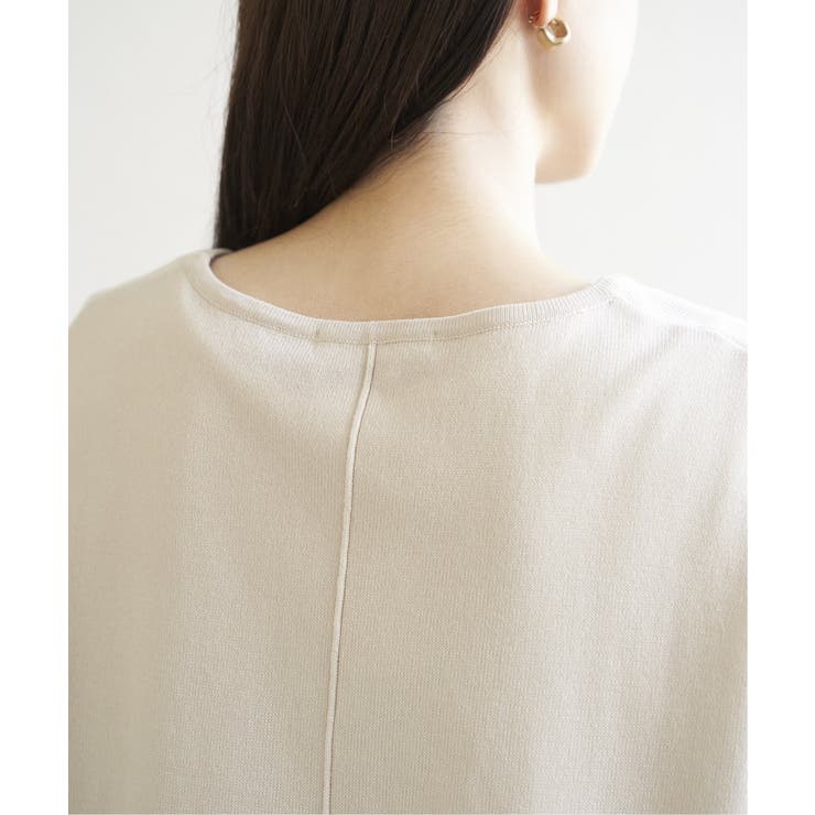 【2点セット】ドルマン裾ラメニットアンサンブル | ikka  | 詳細画像25 