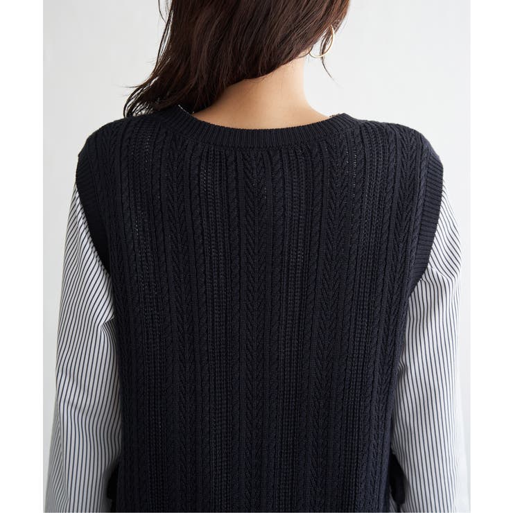 【雑誌InRed11月号掲載】ニットベストブラウスセット  | ikka  | 詳細画像31 