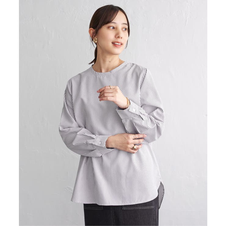 【2点セット】ニットベストブラウスセット | ikka  | 詳細画像23 