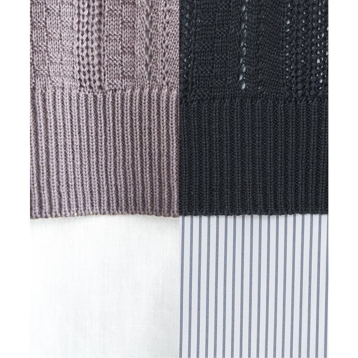 【2点セット】ニットベストブラウスセット | ikka  | 詳細画像37 