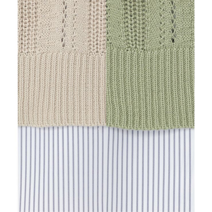 【2点セット】ニットベストブラウスセット | ikka  | 詳細画像38 