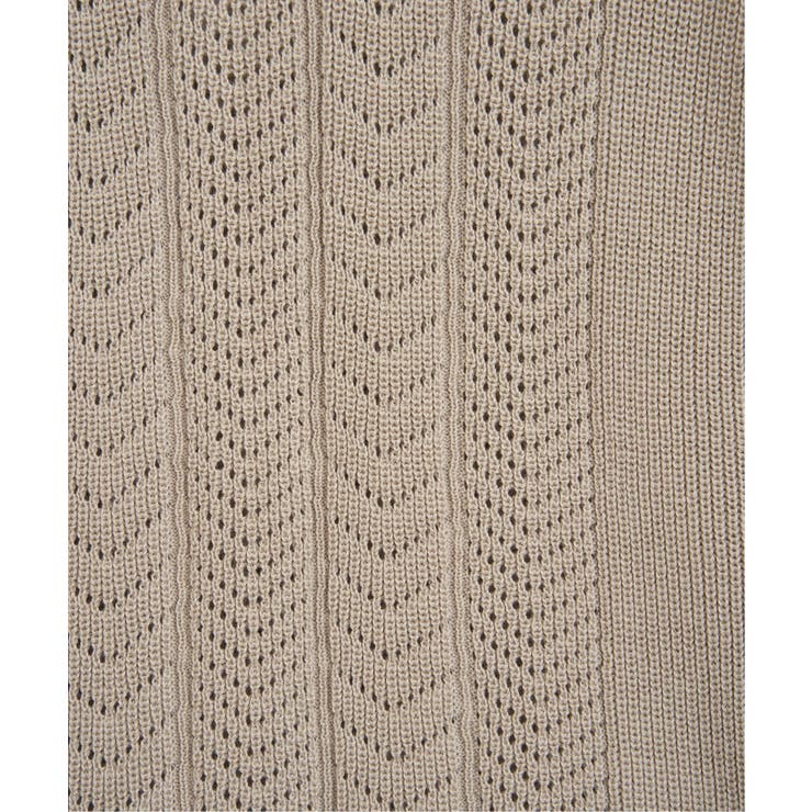 綿混サイドリボンニットベスト | ikka  | 詳細画像25 