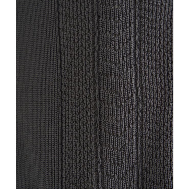 綿混サイドリボンニットベスト | ikka  | 詳細画像26 