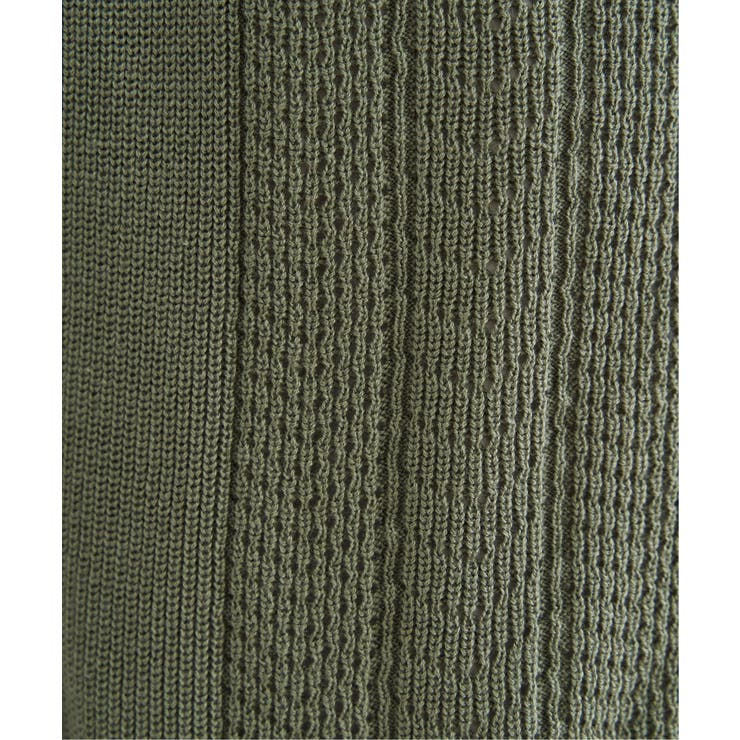 綿混サイドリボンニットベスト | ikka  | 詳細画像27 