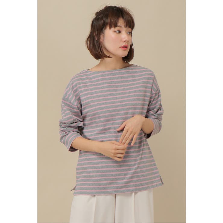 ボートネックボーダーロンt 品番 Ikaw Ikka イッカ のレディースファッション通販 Shoplist ショップリスト