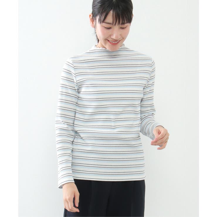 サンカクテレコ長袖T[品番：IKAW0017924]｜ikka （イッカ）の