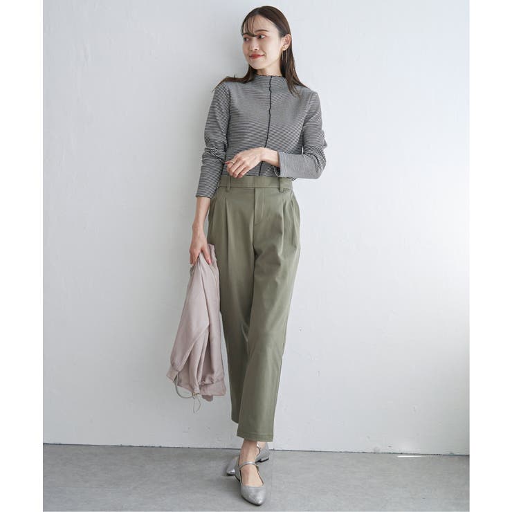 前後2WAY三角テレコプルオーバー | ikka  | 詳細画像8 