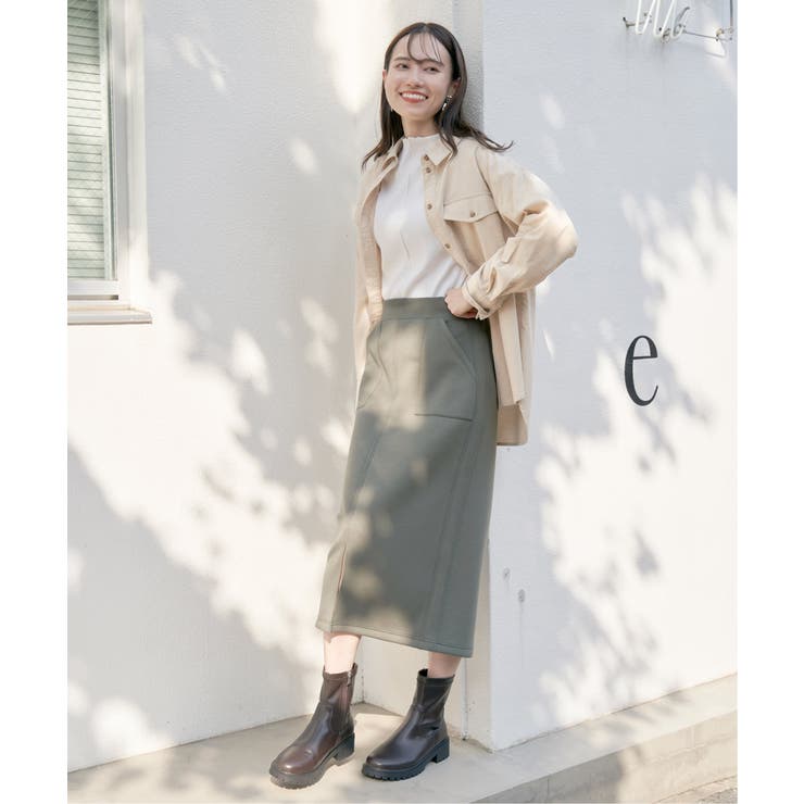 前後2WAY三角テレコプルオーバー | ikka  | 詳細画像12 