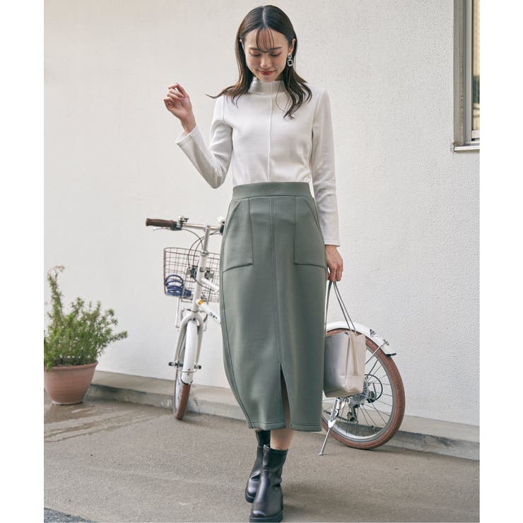 前後2WAY三角テレコプルオーバー | ikka  | 詳細画像13 