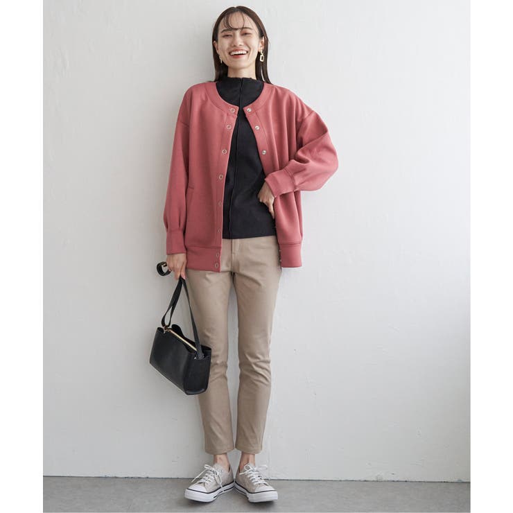 前後2WAY三角テレコプルオーバー | ikka  | 詳細画像19 