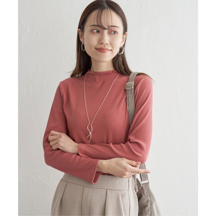 前後2WAY三角テレコプルオーバー | ikka  | 詳細画像20 