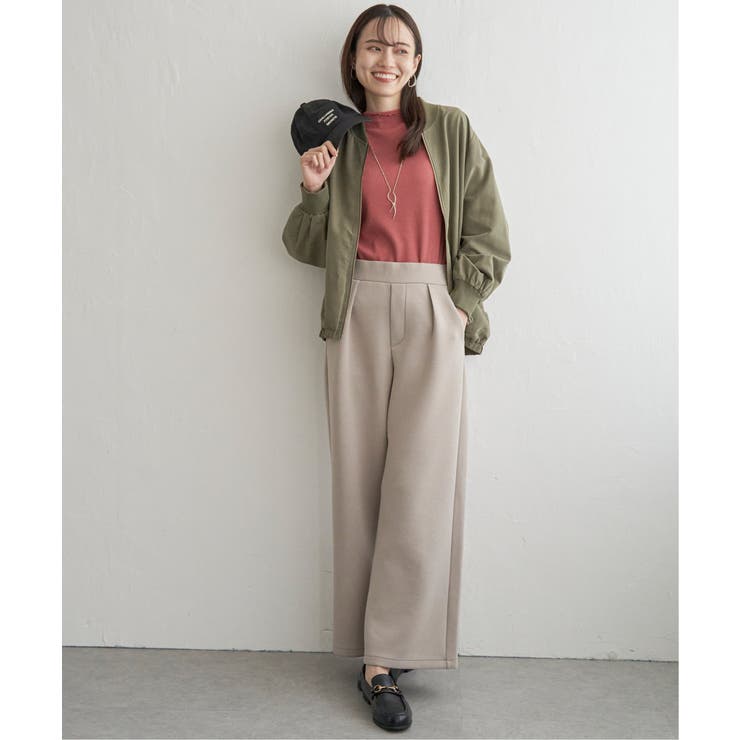 前後2WAY三角テレコプルオーバー | ikka  | 詳細画像21 