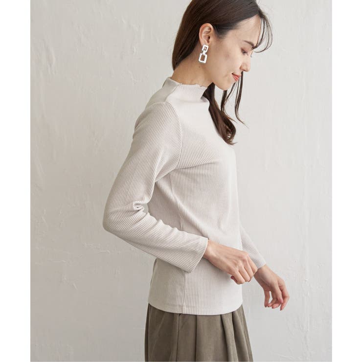 前後2WAY三角テレコプルオーバー | ikka  | 詳細画像26 