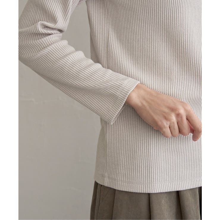 前後2WAY三角テレコプルオーバー | ikka  | 詳細画像30 