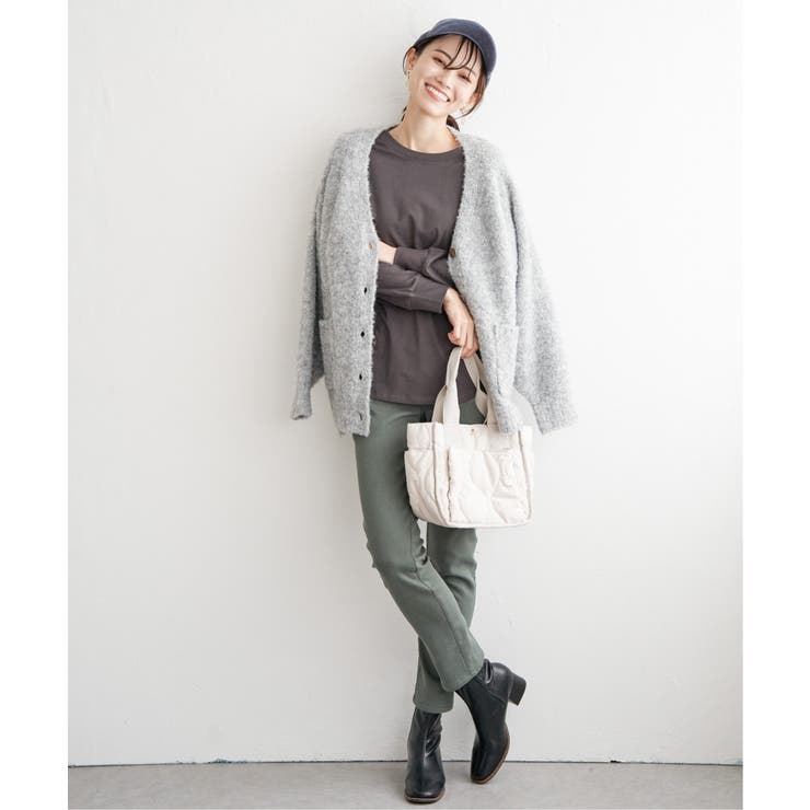 コットンUSA裾ラウンドロンT | ikka  | 詳細画像15 