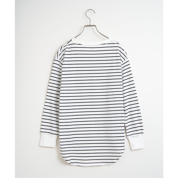 【雑誌InRed12月号掲載】コットンUSA裾ラウンドロンT | ikka  | 詳細画像18 