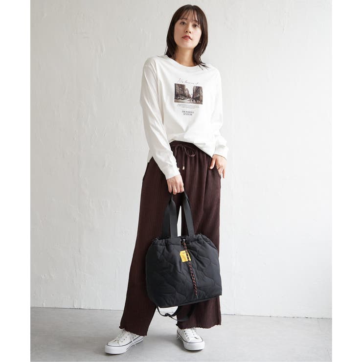 【親子コーデ】ロゴフォトプリントスウェットＴ | ikka  | 詳細画像10 