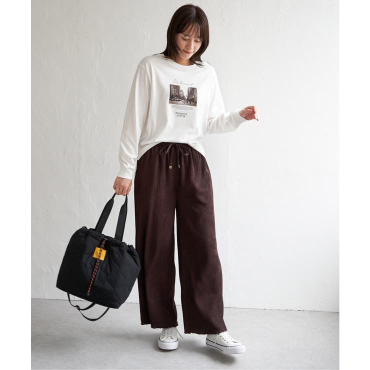 【親子コーデ】ロゴフォトプリントスウェットＴ | ikka  | 詳細画像11 