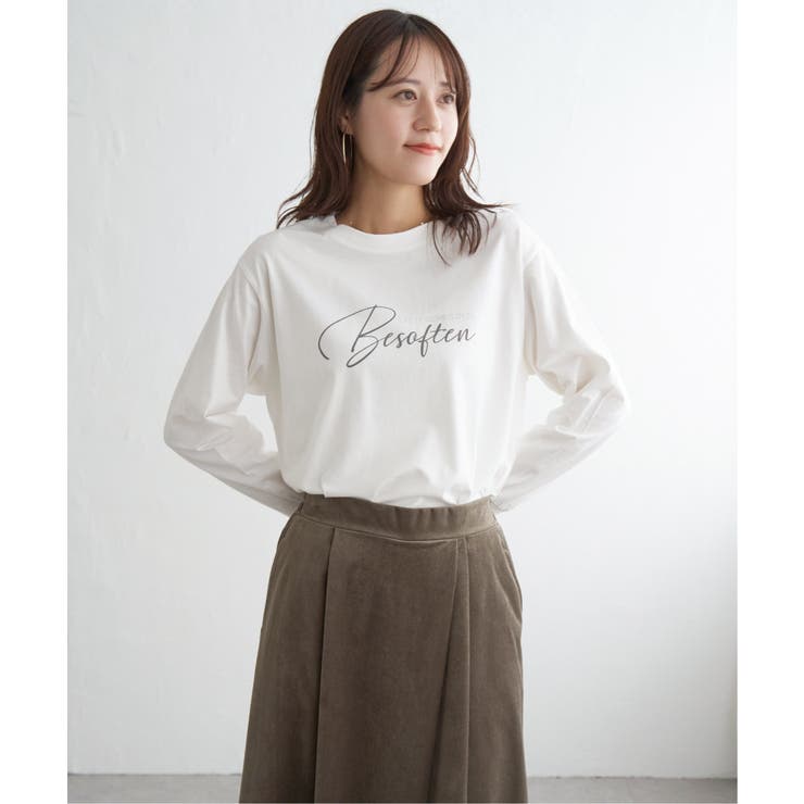 ロゴフォトプリントスウェットTシャツ | ikka  | 詳細画像7 