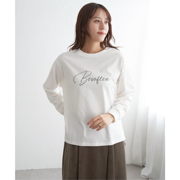 ロゴフォトプリントスウェットTシャツ | ikka  | 詳細画像11 